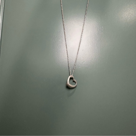Tiffany & Co. Elsa Peretti Open Heart Pendant Necklace - Picture 5 of 7
